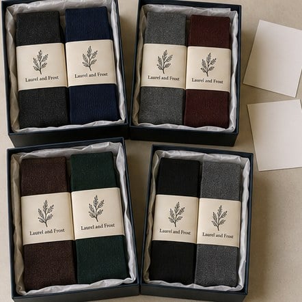 Customized dress socks for corporate gifting